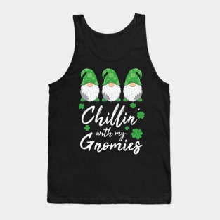 Chillin with my Gnomies Tank Top